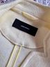 Vero Moda 100% Polyester Ivory Yellow Coat Size S - photo 3