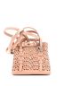 Alaïa 100% Leather Tan Mina Tote Laser Cut Leather Mini One size - photo 1