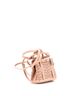 Alaïa 100% Leather Tan Mina Tote Laser Cut Leather Mini One size - photo 3
