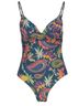 Boden Floral Paisley Multi Color One Piece Swimsuit One size - photo 2