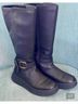 FitFlop 100% Leather Black Boots Size 7 - photo 4