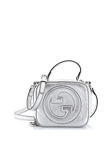Gucci Blondie NM Top Handle Shoulder Bag Diagonal Quilted Leather (view 1)