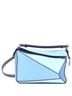 Loewe 100% Leather Blue Puzzle Bag Leather Small One size - photo 1