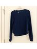 Title Nine Solid Blue Long Sleeve T-Shirt Size S - photo 4