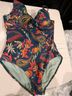 Boden Floral Paisley Multi Color One Piece Swimsuit One size - photo 4