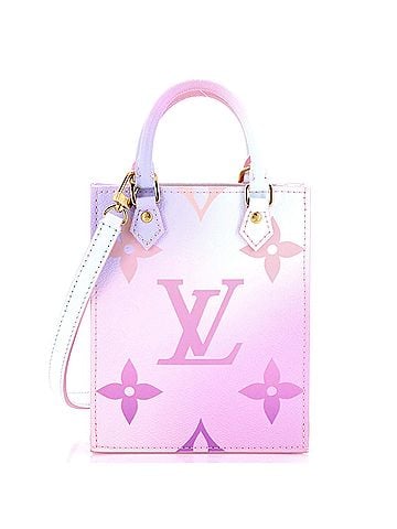 Louis Vuitton Petit Sac Plat Bag Spring in the City Monogram Giant Canvas (view 1)