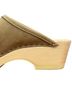 No.6 Store 100% Suede Brown Mule/Clog Size EU 40 - photo 7