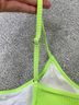 Halara Solid Green Swimsuit Top Size M - photo 4