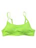 Halara Solid Green Swimsuit Top Size M - photo 1