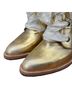 Esquivel 100% Leather Solid Gold Multi Color Boots Size 7 - photo 6