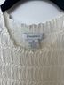 DressBarn 100% Polyester White Sleeveless Top Size M - photo 6