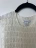 DressBarn 100% Polyester White Sleeveless Top Size M - photo 3