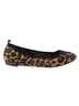Mia Shoes Animal Print Brown Tan Black Flats Size 6 1/2 - photo 1