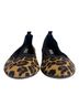 Mia Shoes Animal Print Brown Tan Black Flats Size 6 1/2 - photo 2