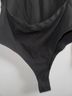 Shein Solid Black Bodysuit Size XL - photo 3