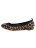 Mia Shoes Animal Print Brown Tan Black Flats Size 6 1/2 - photo 3
