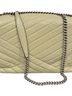 Tory Burch Chevron-herringbone Green Shoulder Bag One size - photo 2