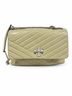 Tory Burch Chevron-herringbone Green Shoulder Bag One size - photo 3