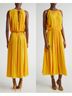 A.L.C. 100% Polyester Yellow Jumpsuit Size M - photo 4