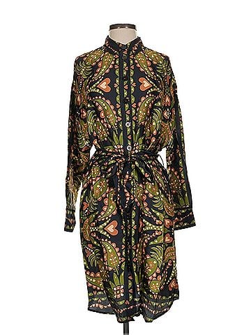 FARM Rio Martina scarf midi chemise  Casual Dress (view 1)