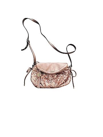 Juicy Couture Sequin Rose Gold  Leather Crossbody Bag (view 1)