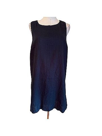 Quince European Linen Tank Mini Dress Casual Dress (view 1)