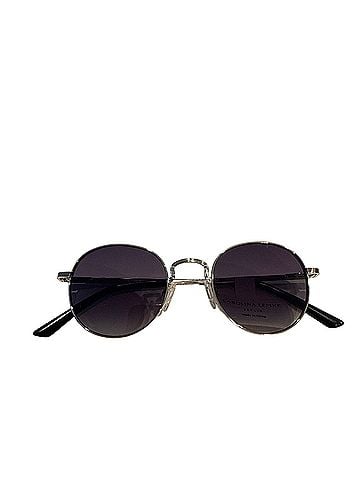 Carolina Lemke Vesta Silver Round Sunglasses (view 2)