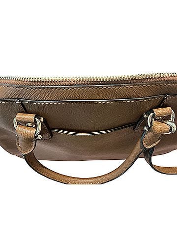 Michael Kors Leather Satchel (view 2)