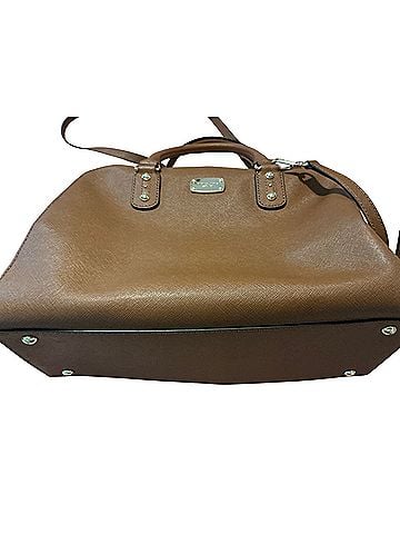 Michael Kors Leather Satchel (view 1)