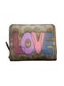 Coach Purple Pink Tan Wallet One size - photo 1