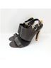 Tory Burch 100% Leather Print Brown Gold Heels Size 8 (wide) - photo 5