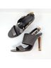 Tory Burch 100% Leather Print Brown Gold Heels Size 8 (wide) - photo 13