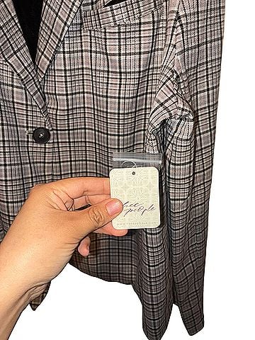 Free People cali plaid  Blazer (view 2)
