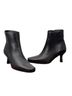 C La Canadienne 100% Gauze 100% Microfiber 100% Leather Black Ankle Boots Size 5 - photo 1