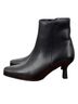C La Canadienne 100% Gauze 100% Microfiber 100% Leather Black Ankle Boots Size 5 - photo 3