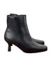 C La Canadienne 100% Gauze 100% Microfiber 100% Leather Black Ankle Boots Size 5 - photo 2