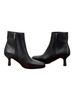 C La Canadienne 100% Gauze 100% Microfiber 100% Leather Black Ankle Boots Size 5 - photo 7
