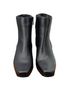C La Canadienne 100% Gauze 100% Microfiber 100% Leather Black Ankle Boots Size 5 - photo 8