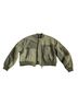 Zara 100% Polyester 79% Acrylic 1% Elastane 20% Polyester Green Jacket Size S - photo 1