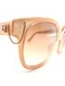 Emmanuelle Khanh Paris Solid Tan Sunglasses One size - photo 3