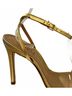 Schutz Gold Altina Leather Sandal Size 9 1/2 - photo 2