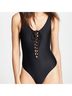 Onia Black Bridget One Piece Size XL - photo 2