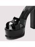 Alexander McQueen Black Butterfly Platform Sandals Size EU 40 - photo 3