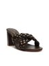 Schutz Brown Cicely Block Sandal Size 10 - photo 2