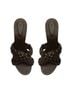 Schutz Brown Cicely Block Sandal Size 10 - photo 4