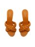 Schutz Brown Cicely Block Sandal Size 6 - photo 4