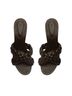 Schutz Brown Cicely Block Sandal Size 6 1/2 - photo 4