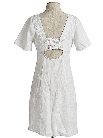 Madewell Linen Casual Dress (view 2)