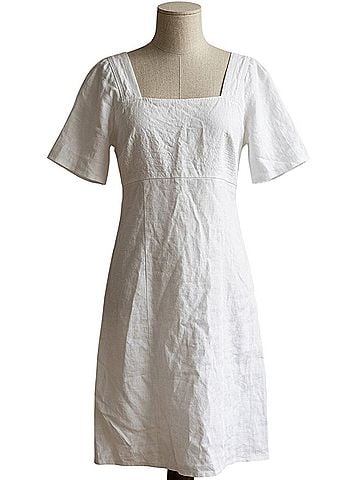 Madewell Linen Casual Dress (view 1)