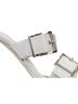 Alexander McQueen White Double Buckle Punk Mule Size EU 38 - photo 5